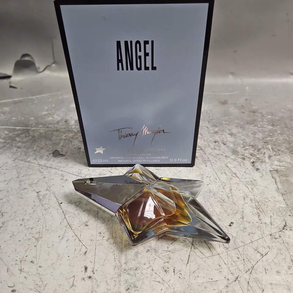 BOXED THIERRY MUGLER ANGEL EAU DE PARFUM REFILLABLE 25ML