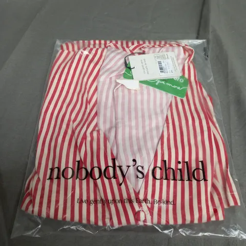 SEALED NOBODYS CHILD ELLEN MINI DRESS STRIPE - UK 16