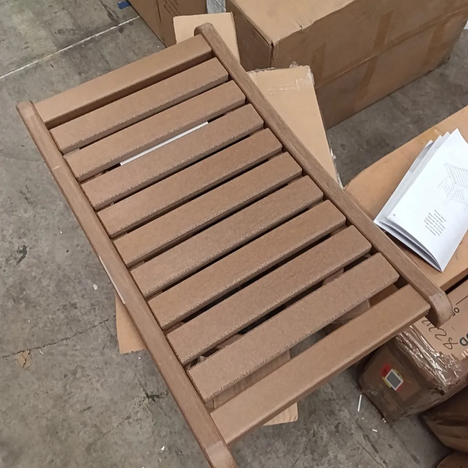 BOXED SHOWER BENCH - BROWN (1 BOX)