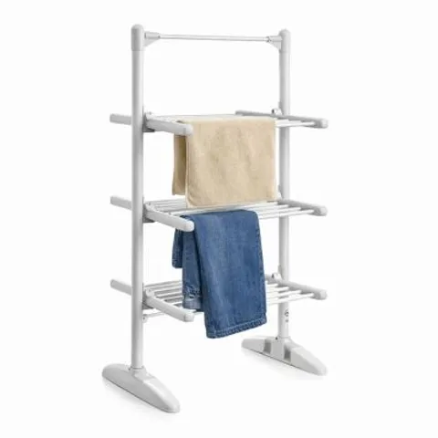 OYPLA 3 TIER ELECTRICAL HEATED FOLDING CLOTHES HORSE AIRER DRYER 