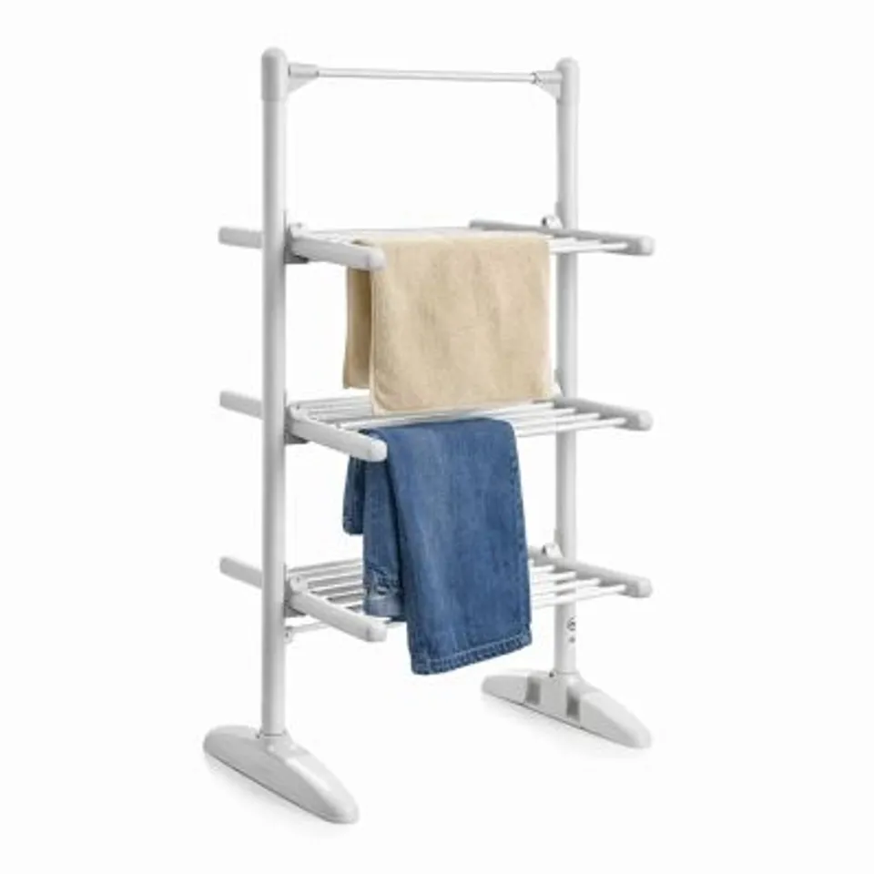 OYPLA 3 TIER ELECTRICAL HEATED FOLDING CLOTHES HORSE AIRER DRYER 