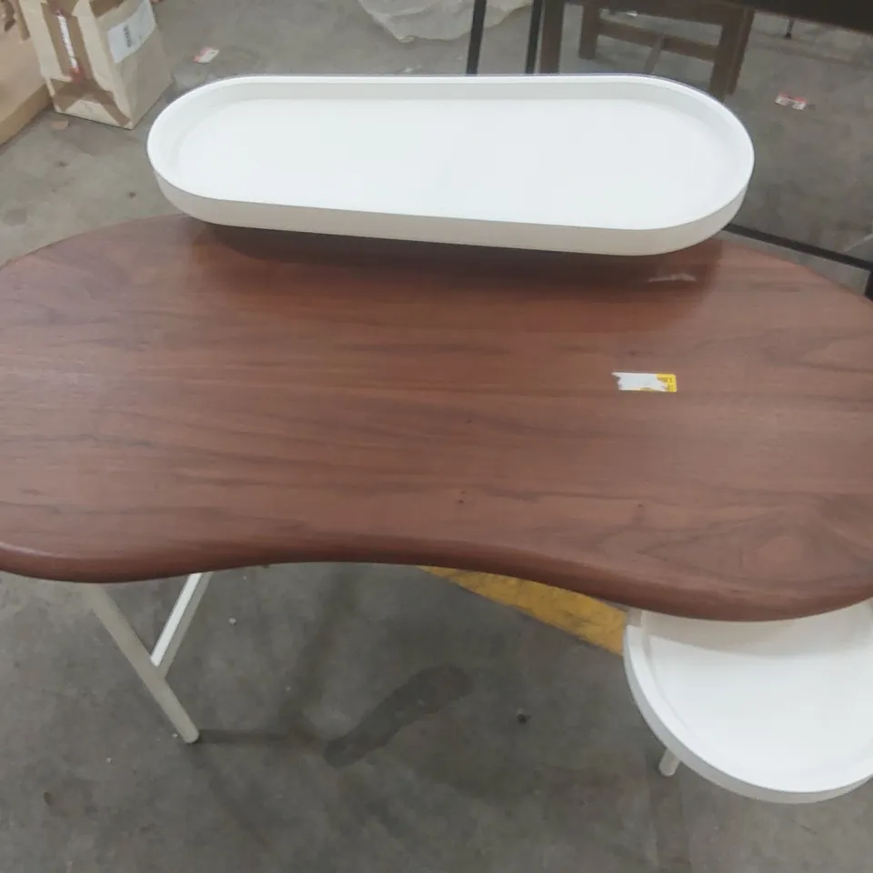 FLOW DRESSING TABLE WITH SIDE SHELF