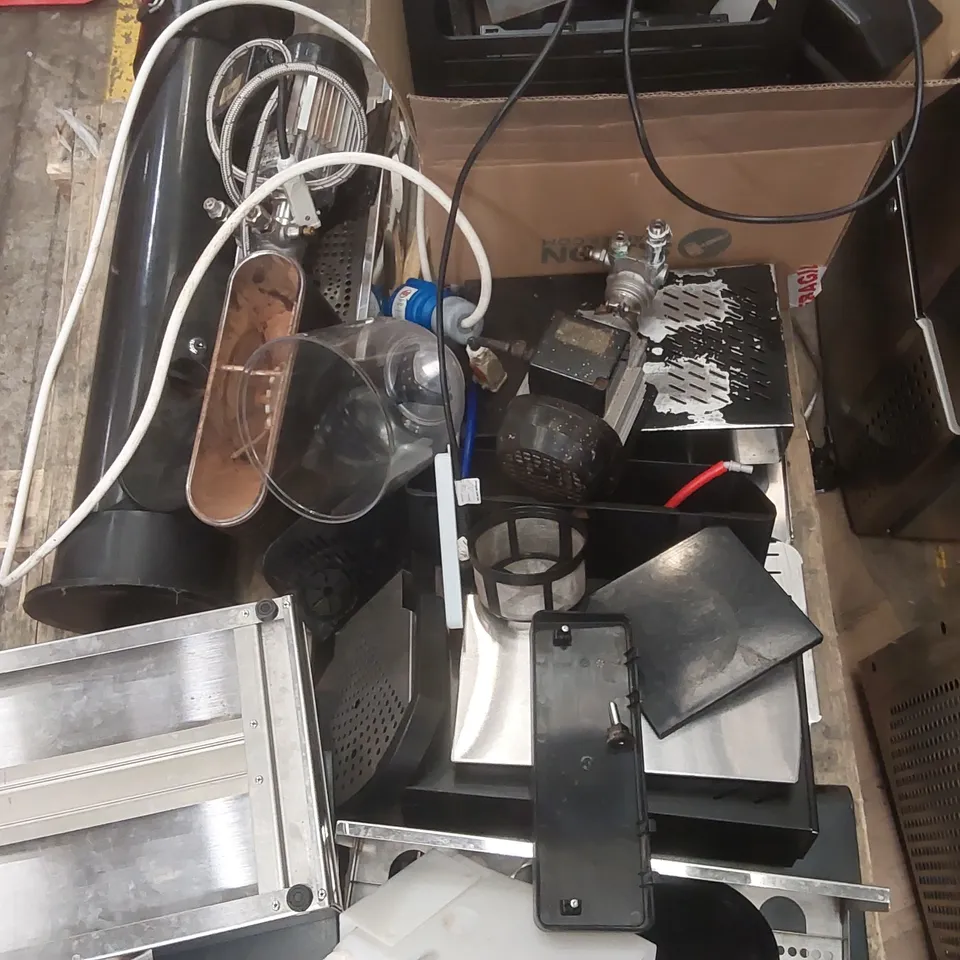 PALLET CONTAINING A LARGE QUANTITY OF ASSORTED CATERING/COFFEE MACHINE PARTS ECT