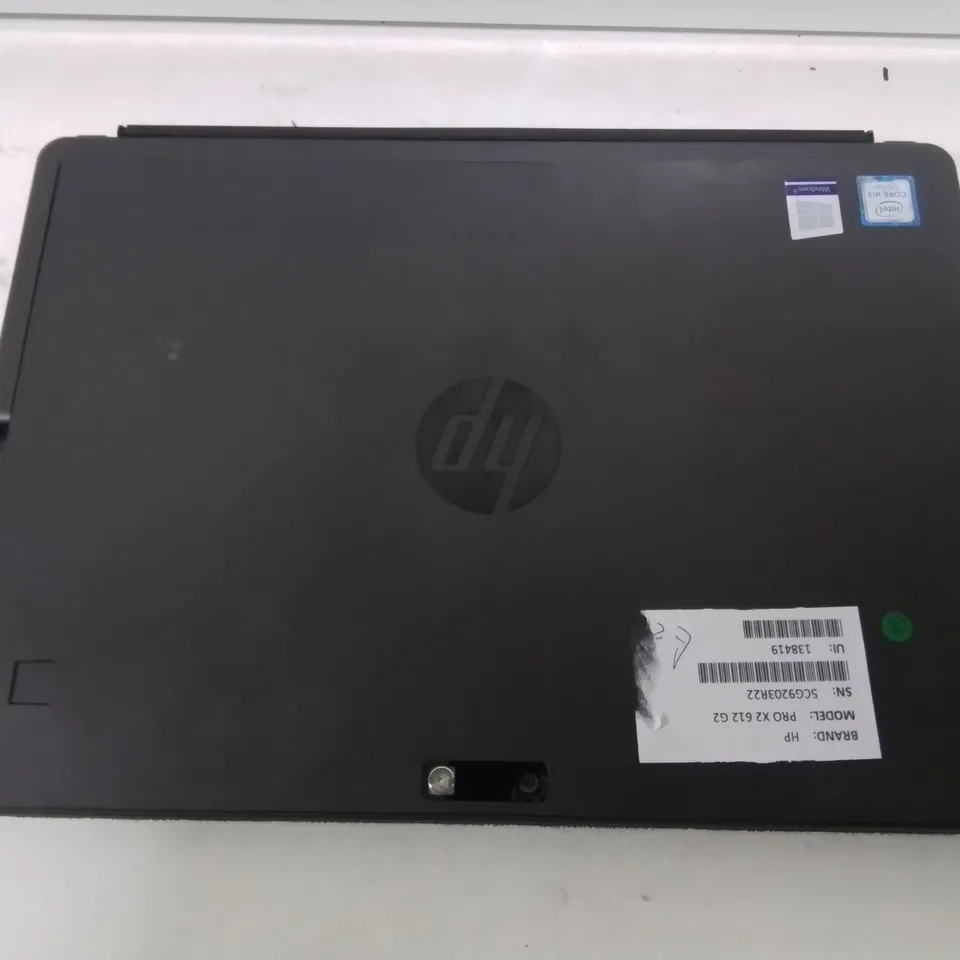 UNBOXED HP PRO X2 612 G2 INTEL CORE M3 TABLET WITH KEYBOARD