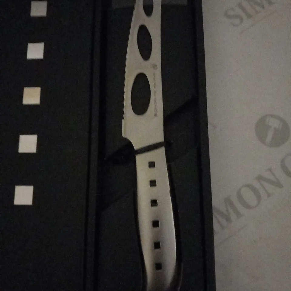 BOXED SHA RA KU MONO MOLYBDENUM VANADIUM STEEL 18-8 STAINESS STEEL FJ-09 15CM CHEESE KNIFE