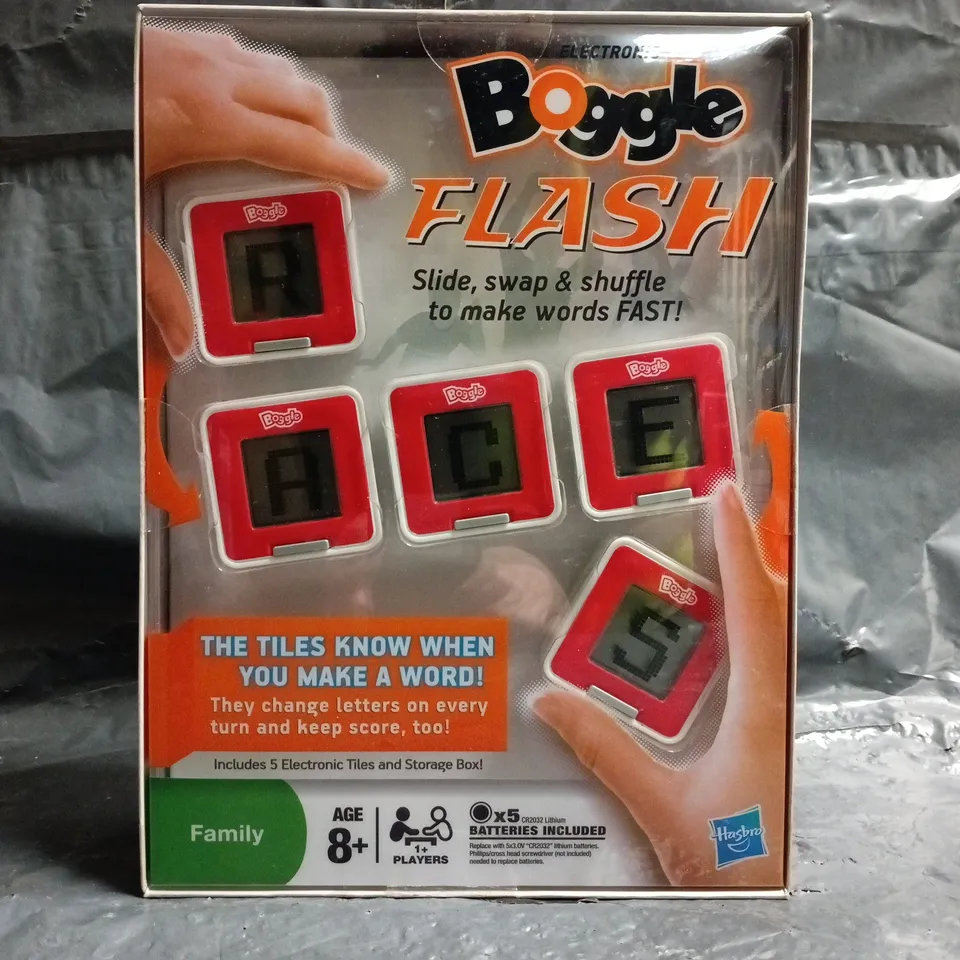ELECTRONIC BOGGLE FLASH GAME