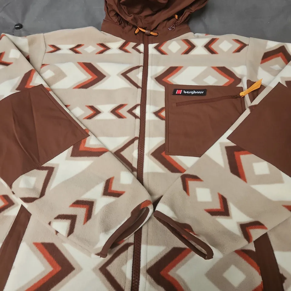 BERGHAUS FLEECE JACKET - SIZE XL