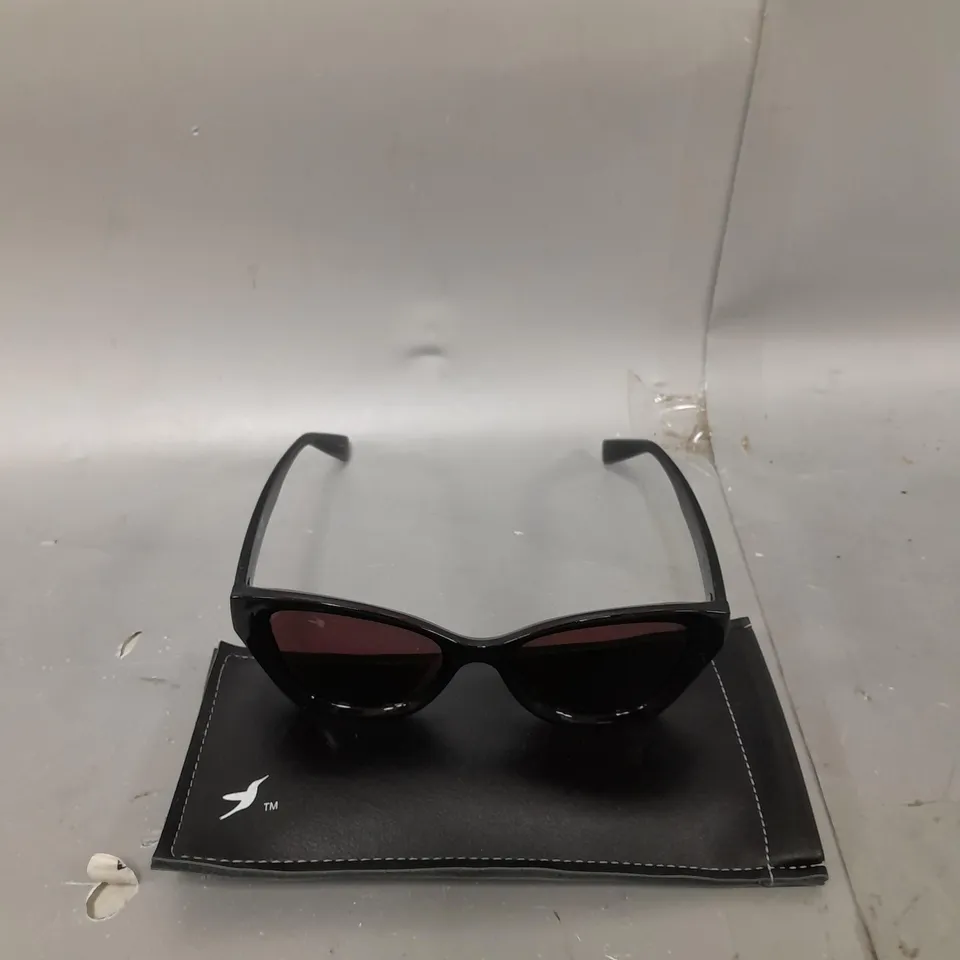BOXED HUMMINGBIRD POLARISED CATEYE SUNGLASSES