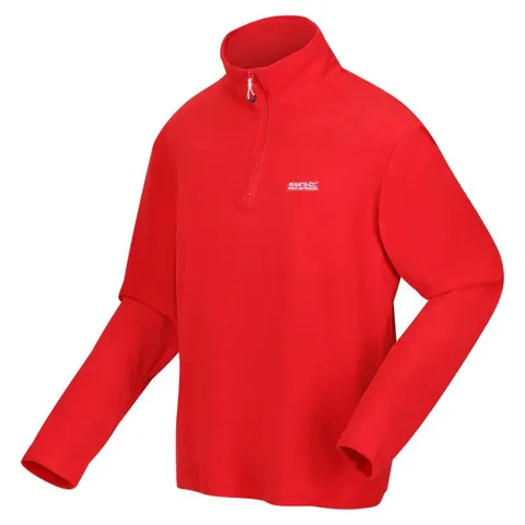 REGATTA MEN'S THOMPSON LIGHTWEIGHT HALF ZIP FLEECE DANGER RED SIZE 3XL