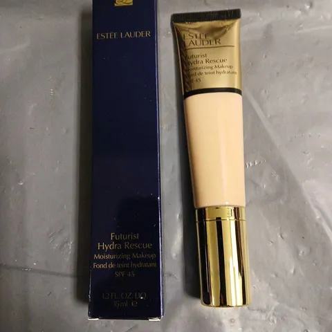 BOXED ESTEE LAUDER FUTURIST HYDRA RESCUE MOISTURISING MAKEUP IN 1C1 COOL BONE 35ML