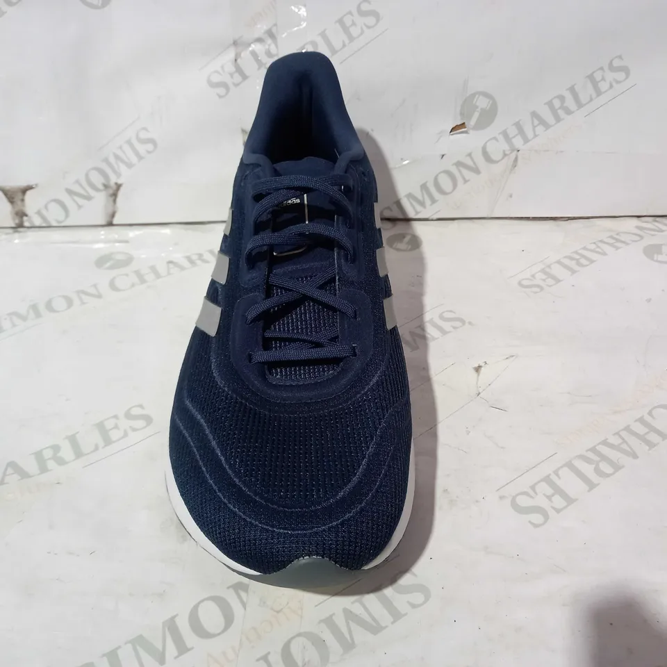 BOXED PAIR OF ADIDAS SUPERNOVA TRAINERS IN NAVY UK SIZE 9