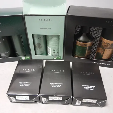 8 ASSORTED TED BAKER GIFT SETS 