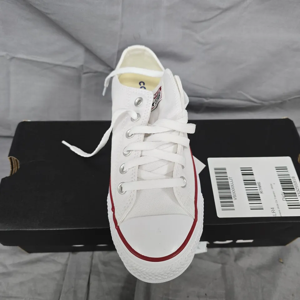 Converse White Low-Top Trainers