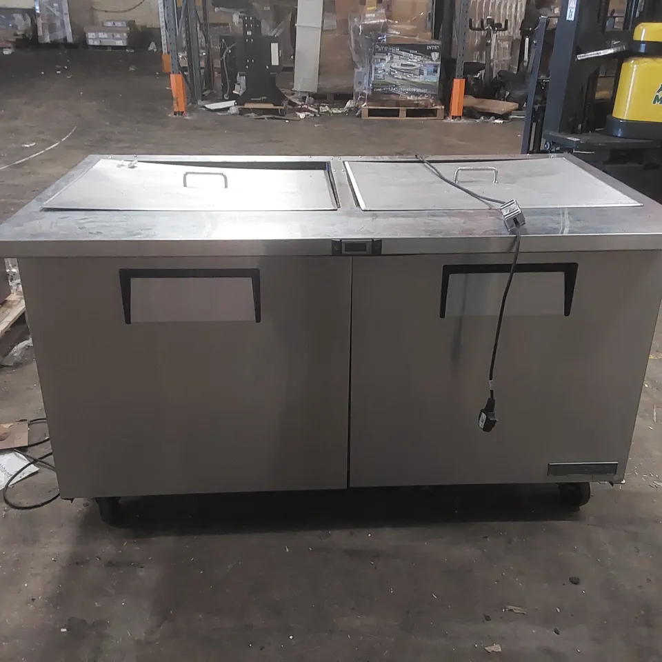 TRUE 2 DOOR COUNTER PREP FRIDGE