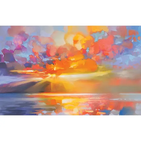 BOXED ARRAN EQUINOX - NO FRAME PRINT ON CANVAS