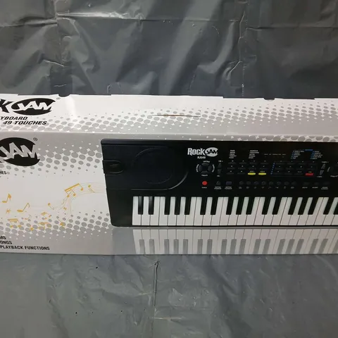 BOXED ROCKJAM 49 KEY MUSIC KEYBOARD