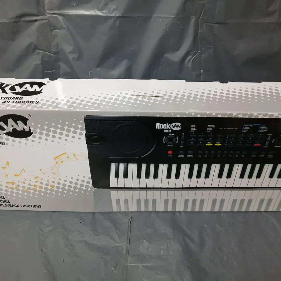 BOXED ROCKJAM 49 KEY MUSIC KEYBOARD