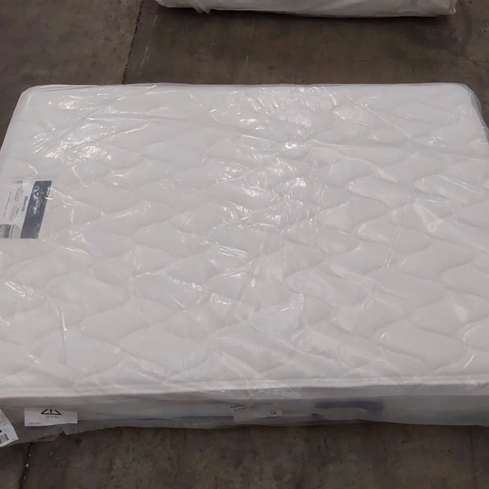 BAGGED 4'6" DOUBLE SILENTNIGHT MIRACOIL SPRUNG PIPPA ULTIMATE PILLOWTOP FIRM MATTRESS RRP £429