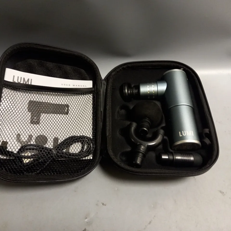 BOXED LUMI MINI PRO PRECUSSION MASSAGE GUN