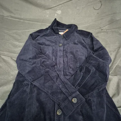 BODEN NAVY CORDUROY SHIRT JACKET – UK 14P 