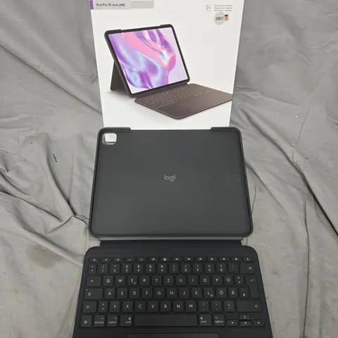 BOXED LOGITECH COMBO TOUCH IPAD PRO 13" KEYBOARD - GERMAN LAYOUT 