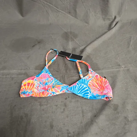 VAYA ISLAND LANA BIKINI TOP IN DELANEY SIZE XS