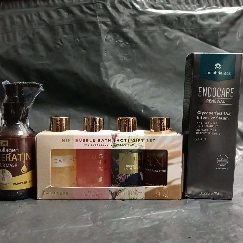 APPROXIMATELY 20 ASSORTED COSMETIC ITEMS TO INCLUDE CANTABRIA LABS, GSWP, ETC - COLLECTION ONLY