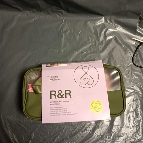 MY EXPERT MIDWIFE R&R LITTLE LUXURIES FOR BIG RECOVERIES SET – SOAK, SPRITZ, SERUM & CANDLE (EBOOK)