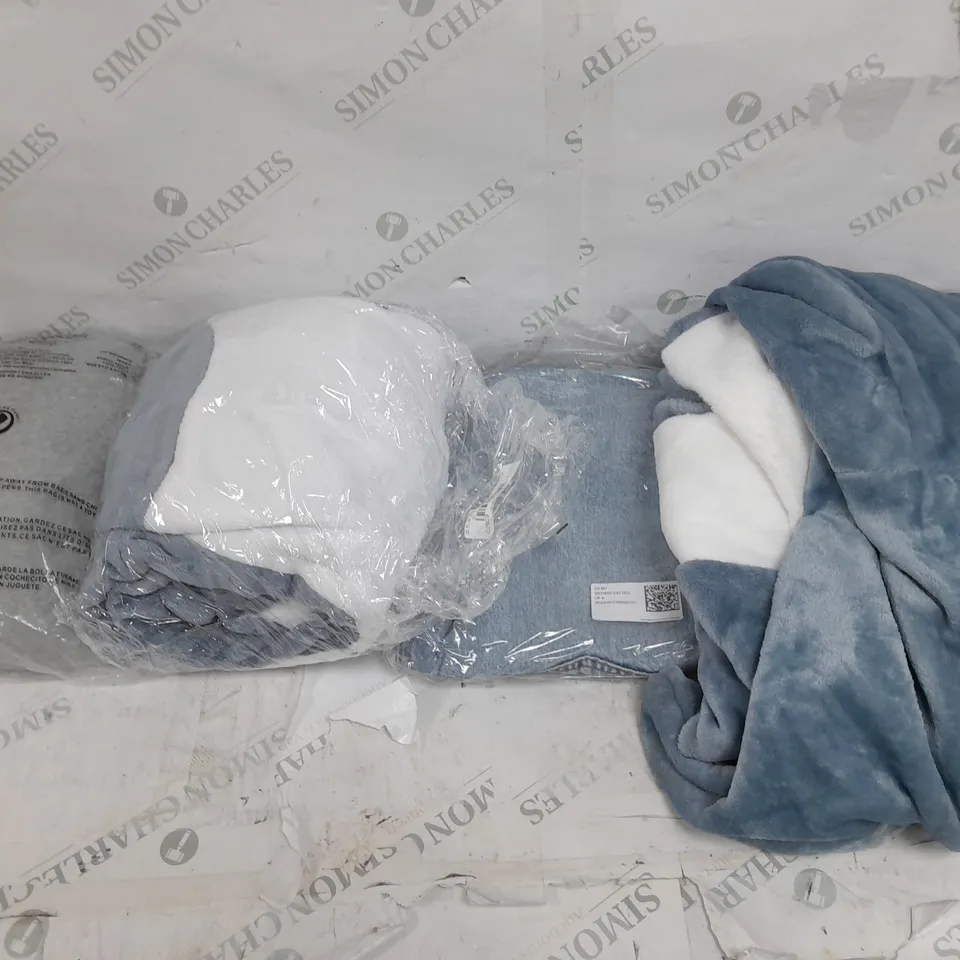 BOX OF APPROXIMATELY 18 ASSORTED ITEMS TO INCLUDE - DRESSES , JUMPERS , AND  T-SHIRTS ETC