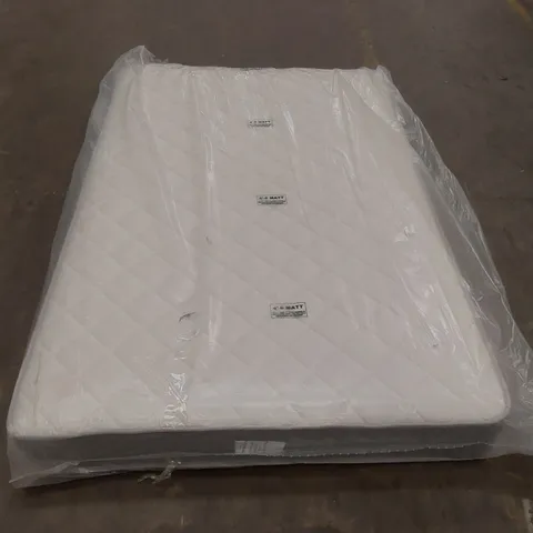 QUALITY BAGGED 120CM AIRSPRUNG MEMORY COMFORT SMALL DOUBLE MATTRESS