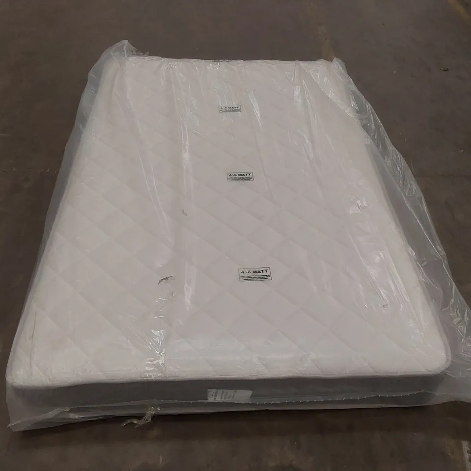 QUALITY BAGGED 120CM AIRSPRUNG MEMORY COMFORT SMALL DOUBLE MATTRESS 		 RRP £509