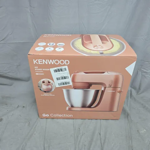 BOXED KENWOOD GO STAND MIXER - RED CLAY 