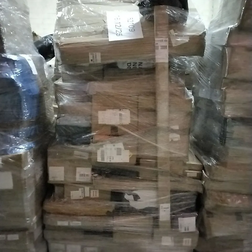 PALLET CONTAINING ASSORTED PRODUCTS INCLUDING ELECTRIC PRESSURE WASHER, PURIFICATION LAMP & NASAL MASK AND FACIAL STEAMER