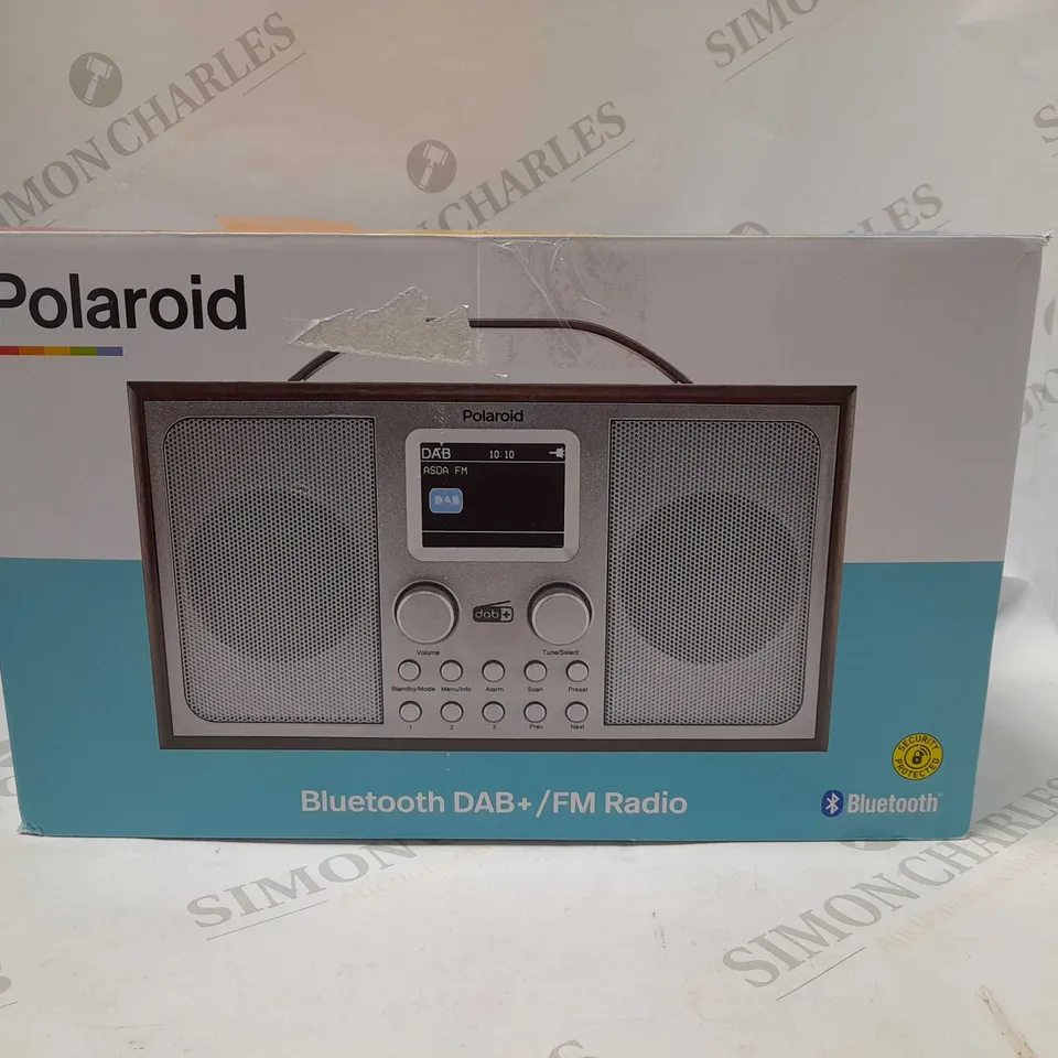 POLAROID BLUETOOTH DAB & FM RADIO