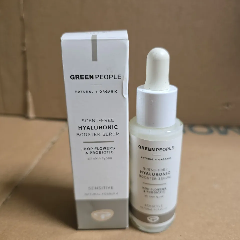 GREEN PEOPLE SCENT-FREE HYALURONIC BOOSTER SERUM – 28ML