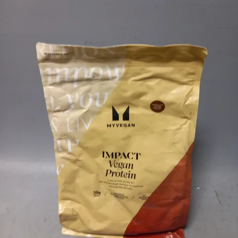 MYVEGAN CHOCOLATE SALTED CARAMEL IMPACT VEGAN PROTEIN 2.5KG