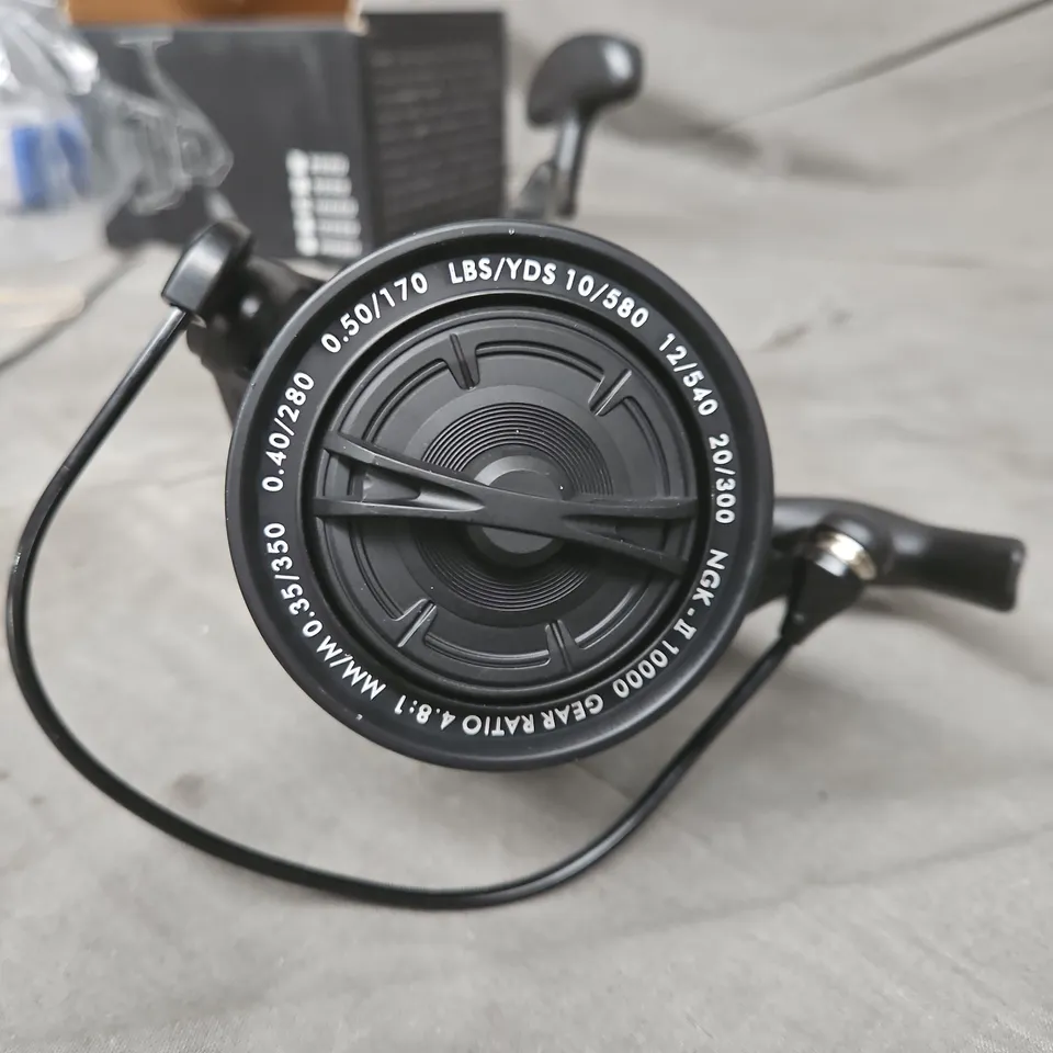 NGK 2 SPINNING FISHING REEL – BLACK 