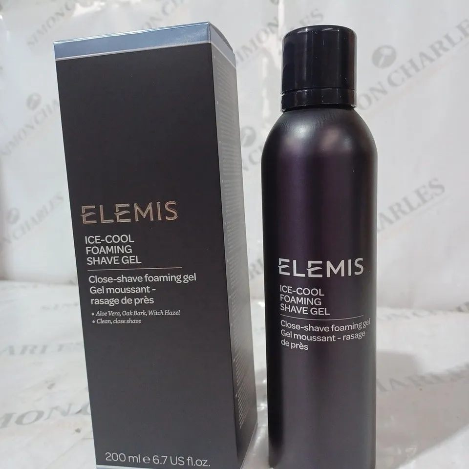 BOXED ELEMIS ICE COOL FOAMING SHAVE GEL --200ML/6.7OZ
