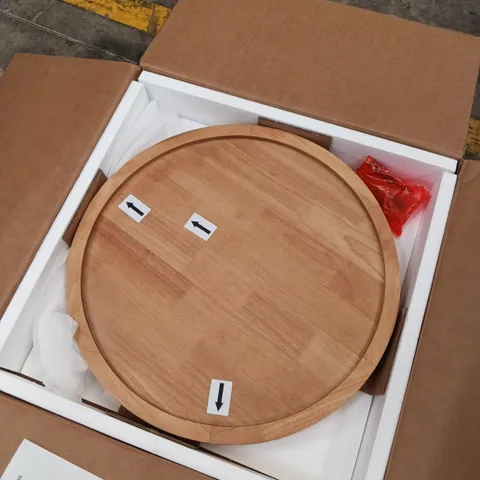 BOXED COFFEE TABLE - NATURAL (1 BOX)