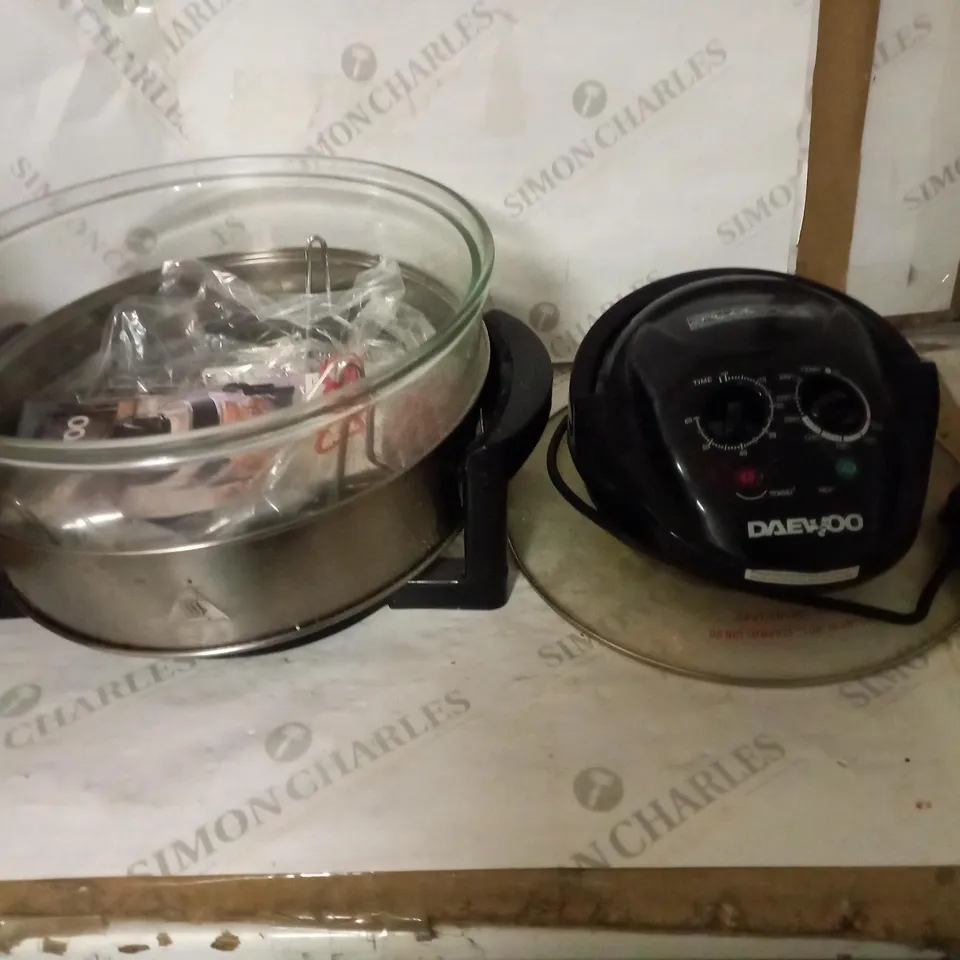 DAEWOO DELUXE 17L 1300W HALOGEN AIR FRYER 