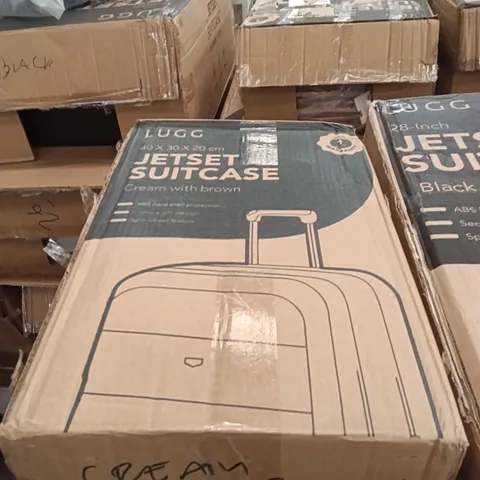 BOXED LUGG TRAVEL SUITCASE