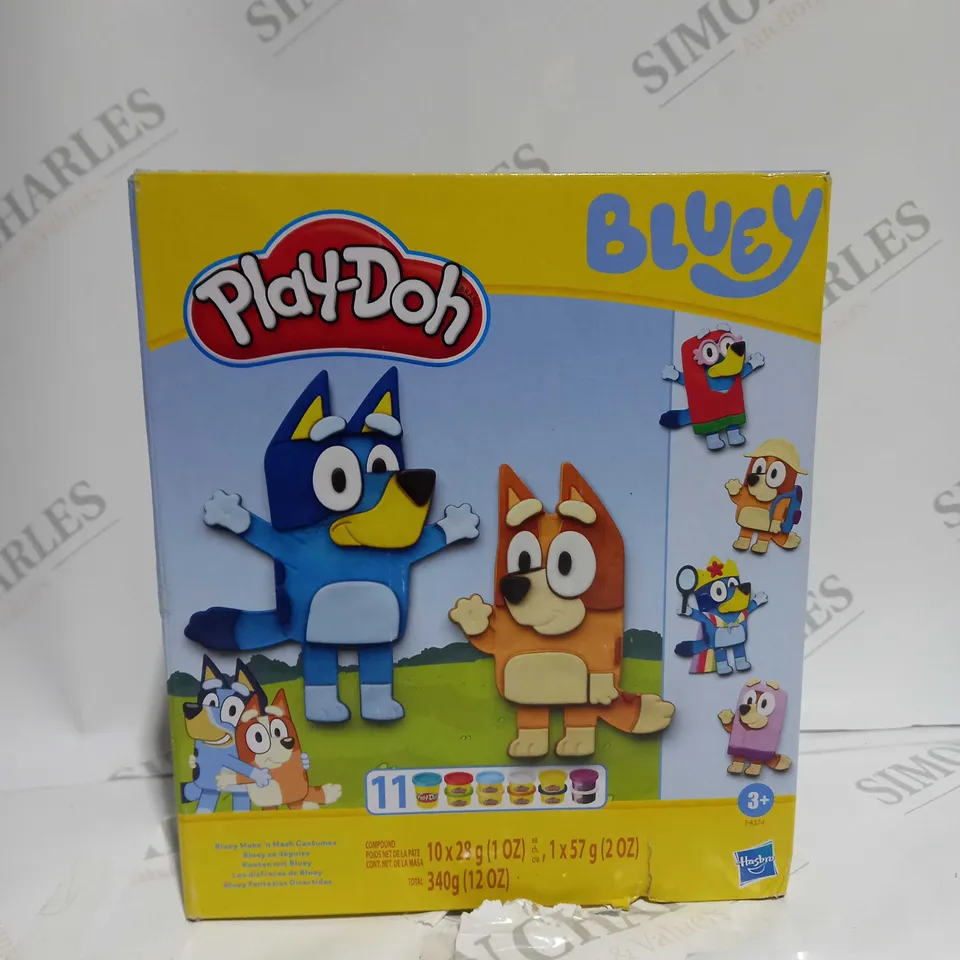 PLAY-DOH BLUEY MAKE N MASH COSTUMES