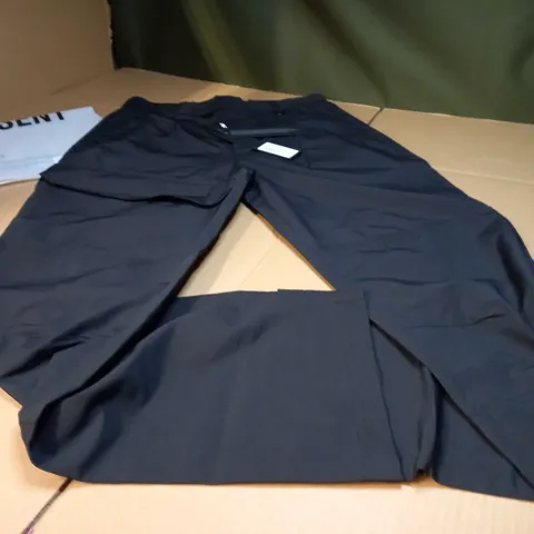 REPRESENT BLACK CARGO PANTS - SMALL