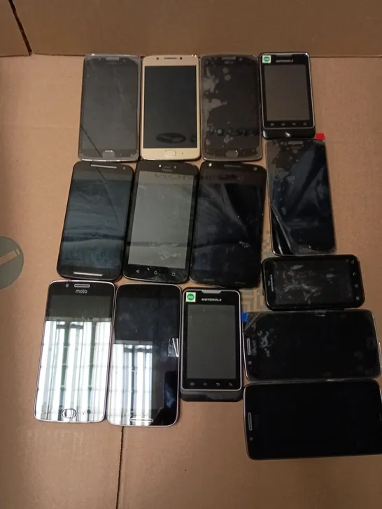 Lot 3304: APPROXIMATELY 14 ASSORTED USED PHONES AND PHONE PARTS TO ...