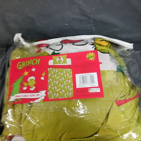 THE GRINCH CHRISTMAS FLEECE SINGLE DUVET 