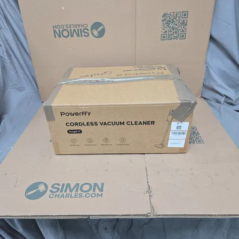 POWERFFY KNIGHT 11 CORDLESS VACUUM CLEANER BOXED