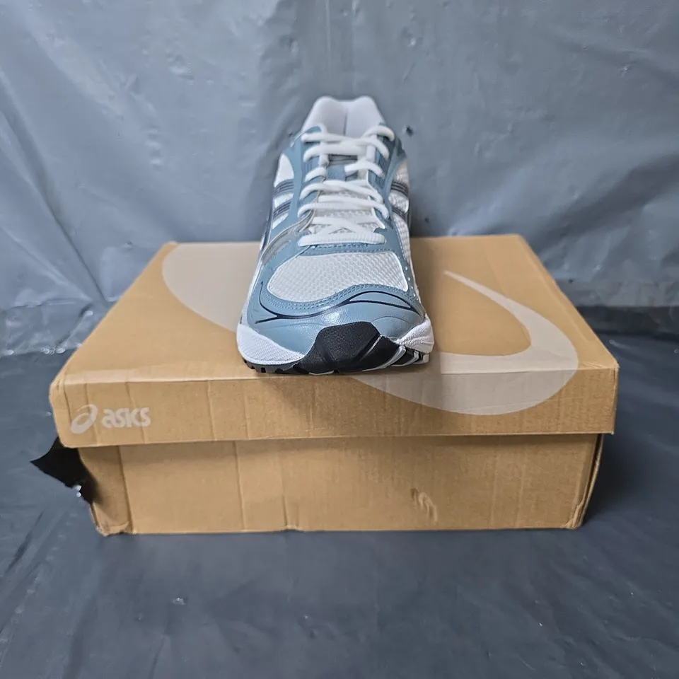 ASICS TRAINERS - GREY AND WHITE - SIZE 8
