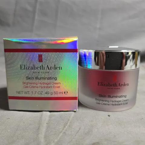 BOXED ELIZABETH ARDEN SKIN ILLUMINATING BRIGHTENING HYDRAGEL CREAM 50ML
