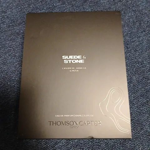 BOXED THOMSON CARTER LONDON SUEDE AND STONE EAU DE PARFUM 100ML