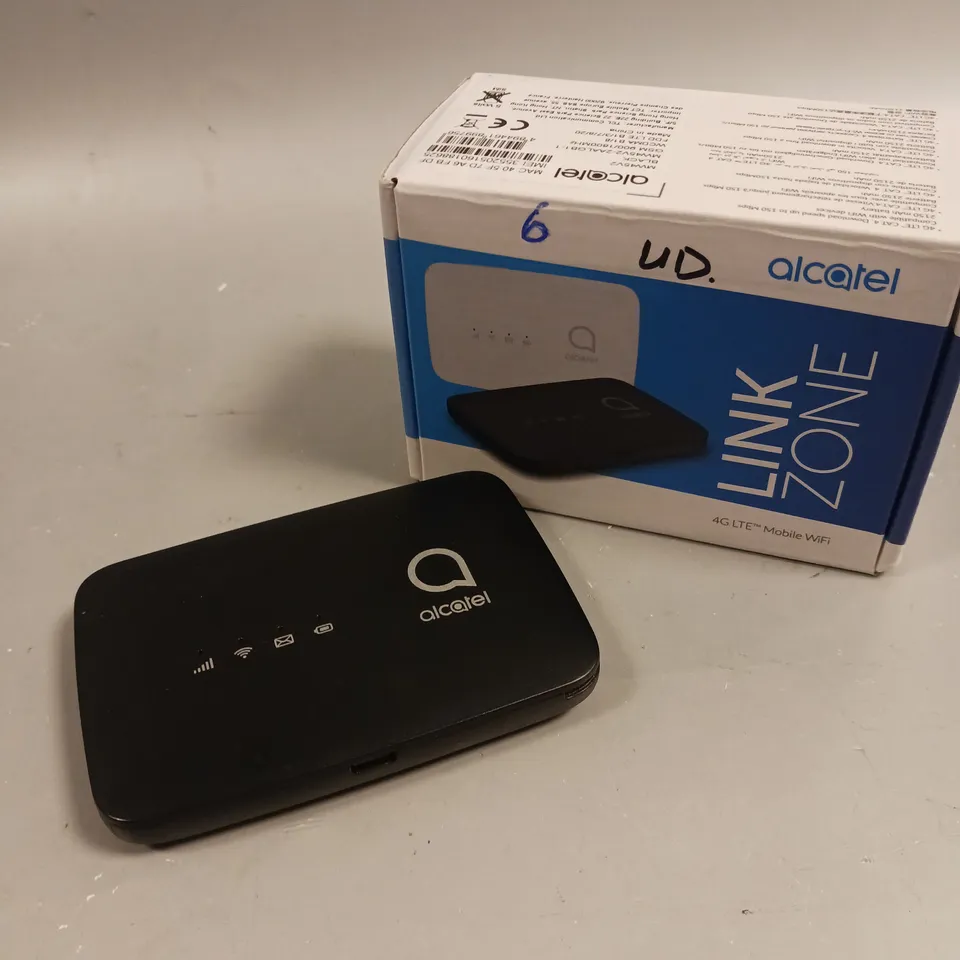 BOXED ALCATEL LINK ZONE 4G LTE MOBILE WIFI 